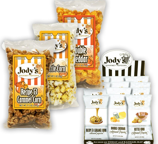 Jody's Gourmet Popcorn products