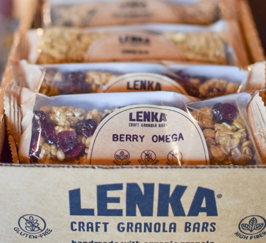 Lenka Granola Bars through KG Sales