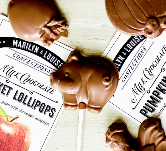 Marilyn & Louise handcrafted chocolate products